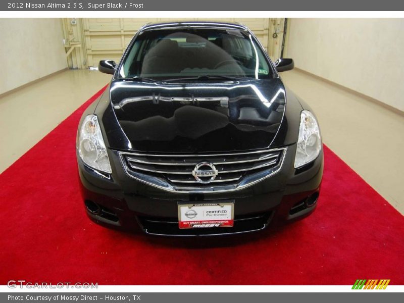 Super Black / Frost 2012 Nissan Altima 2.5 S