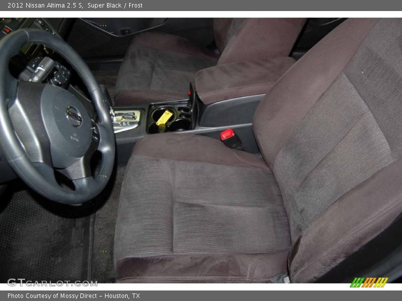 Super Black / Frost 2012 Nissan Altima 2.5 S