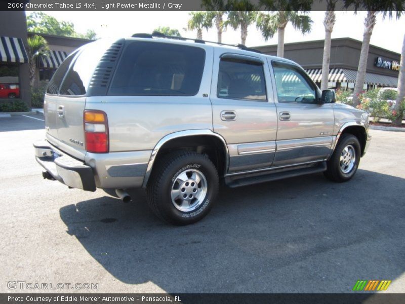 Light Pewter Metallic / Gray 2000 Chevrolet Tahoe LS 4x4