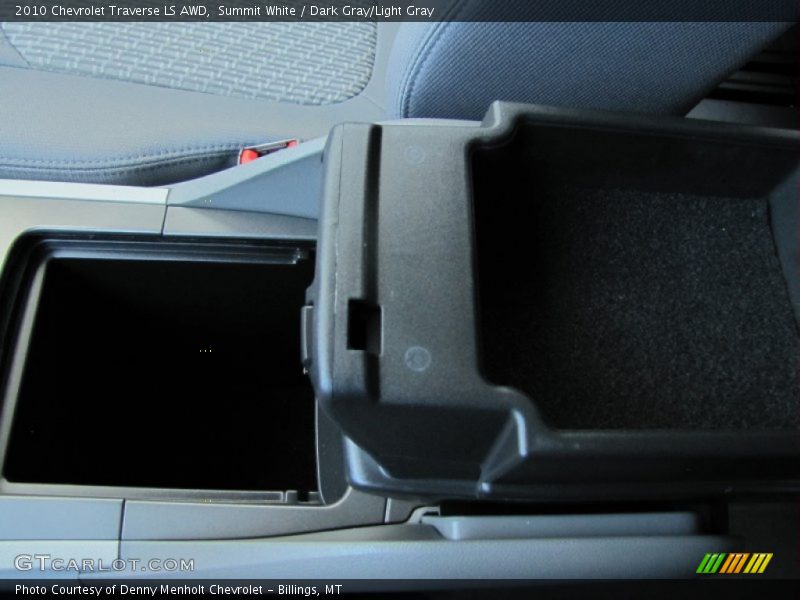 Summit White / Dark Gray/Light Gray 2010 Chevrolet Traverse LS AWD