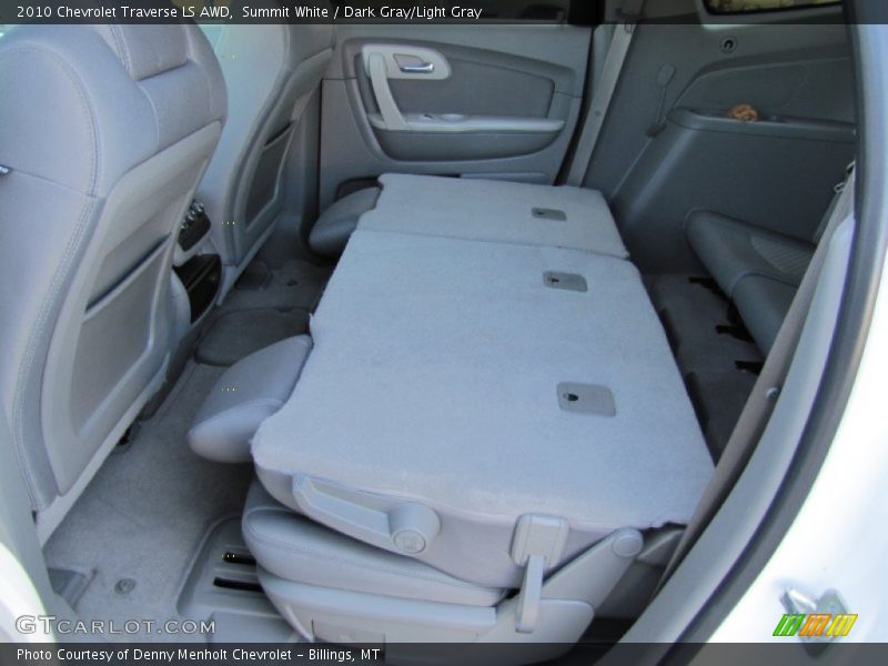 Summit White / Dark Gray/Light Gray 2010 Chevrolet Traverse LS AWD