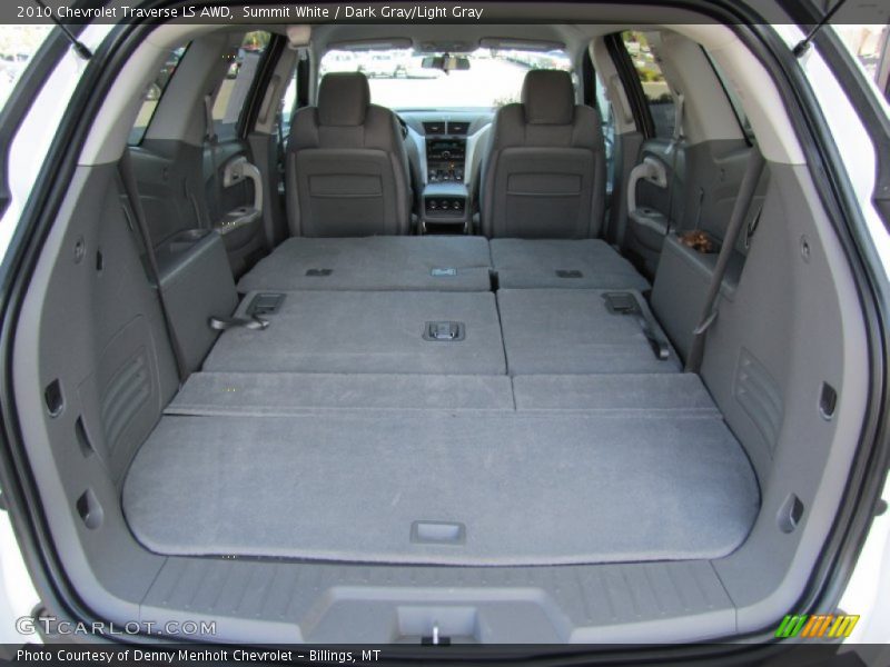 Summit White / Dark Gray/Light Gray 2010 Chevrolet Traverse LS AWD