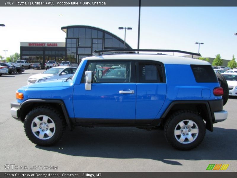 Voodoo Blue / Dark Charcoal 2007 Toyota FJ Cruiser 4WD