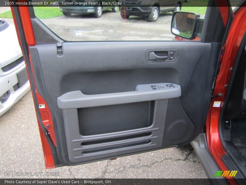 Sunset Orange Pearl / Black/Gray 2005 Honda Element EX AWD