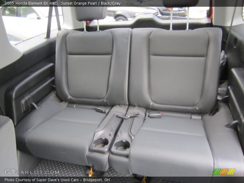 Sunset Orange Pearl / Black/Gray 2005 Honda Element EX AWD