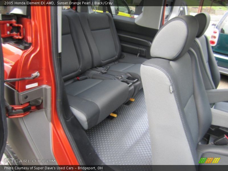 Sunset Orange Pearl / Black/Gray 2005 Honda Element EX AWD