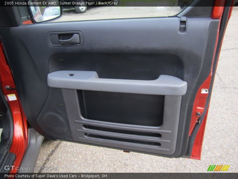 Sunset Orange Pearl / Black/Gray 2005 Honda Element EX AWD