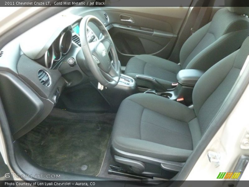 Gold Mist Metallic / Jet Black 2011 Chevrolet Cruze LT