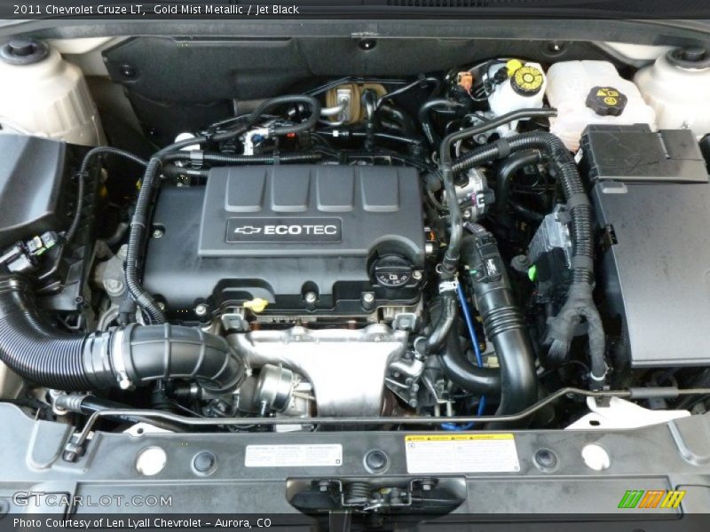 Gold Mist Metallic / Jet Black 2011 Chevrolet Cruze LT