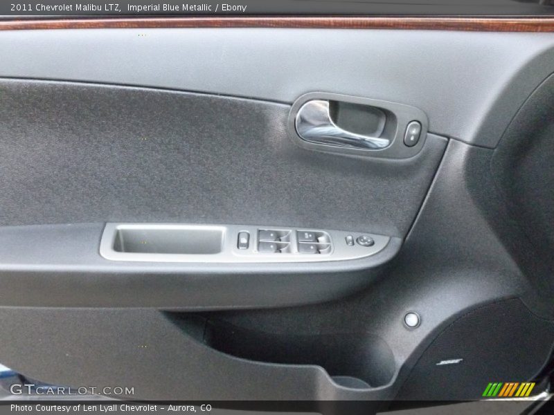 Imperial Blue Metallic / Ebony 2011 Chevrolet Malibu LTZ