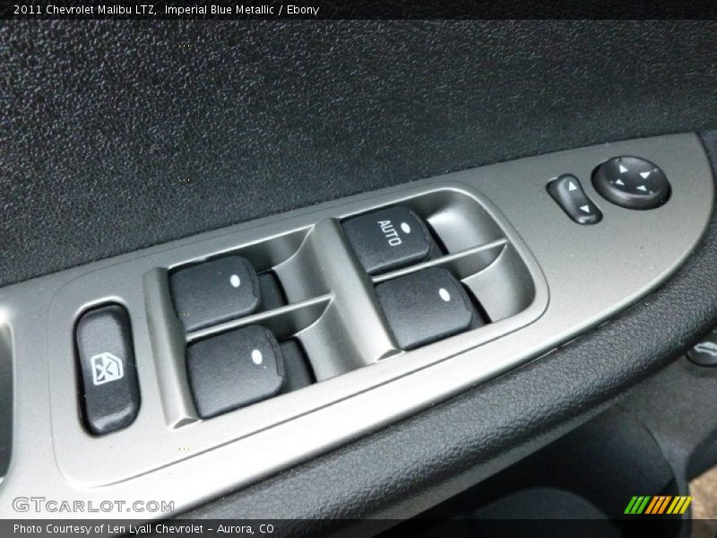 Imperial Blue Metallic / Ebony 2011 Chevrolet Malibu LTZ