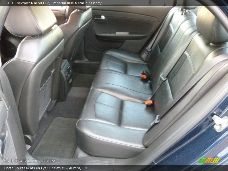 Imperial Blue Metallic / Ebony 2011 Chevrolet Malibu LTZ