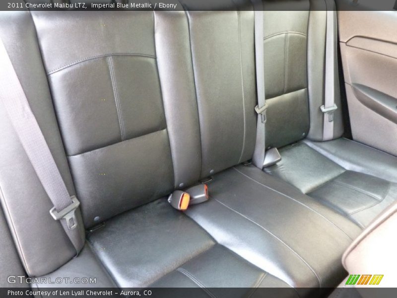 Imperial Blue Metallic / Ebony 2011 Chevrolet Malibu LTZ