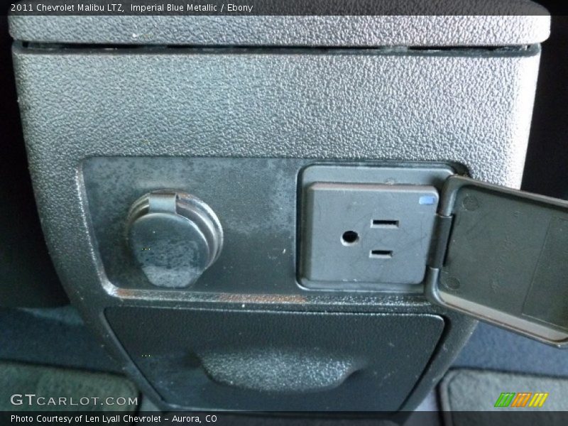 Imperial Blue Metallic / Ebony 2011 Chevrolet Malibu LTZ
