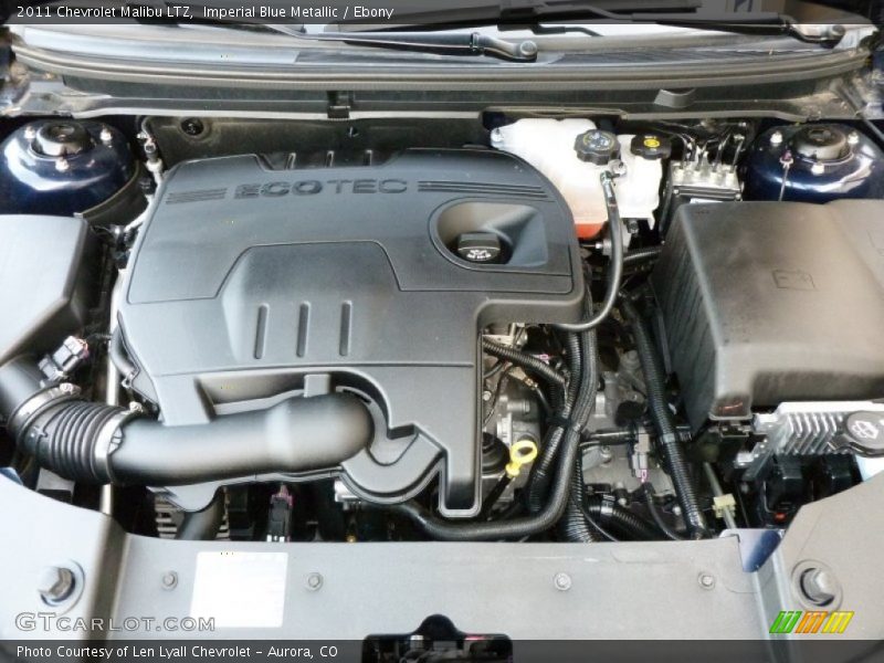 Imperial Blue Metallic / Ebony 2011 Chevrolet Malibu LTZ