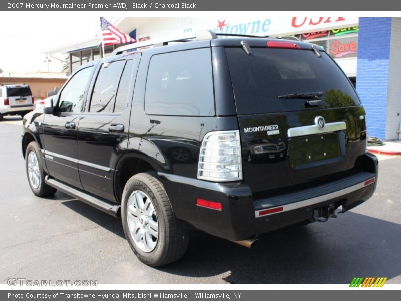 Black / Charcoal Black 2007 Mercury Mountaineer Premier AWD