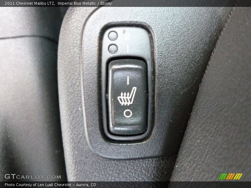 Imperial Blue Metallic / Ebony 2011 Chevrolet Malibu LTZ