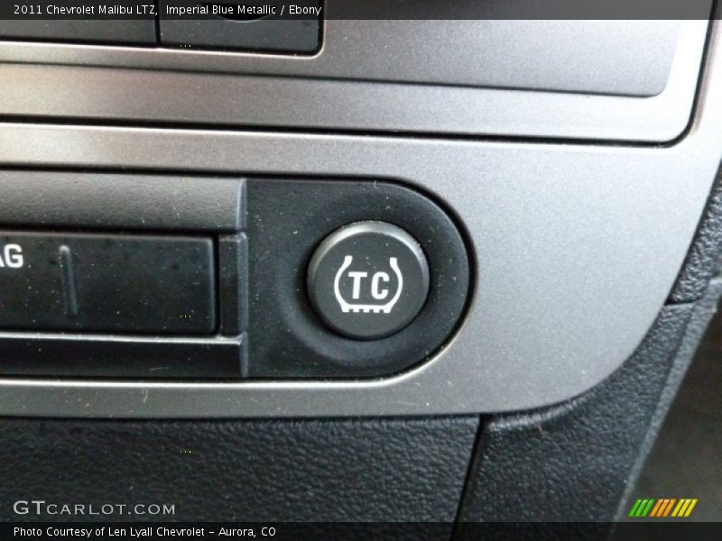 Imperial Blue Metallic / Ebony 2011 Chevrolet Malibu LTZ