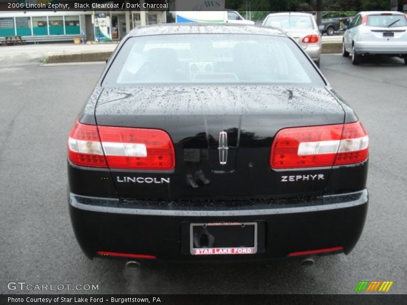 Black Clearcoat / Dark Charcoal 2006 Lincoln Zephyr