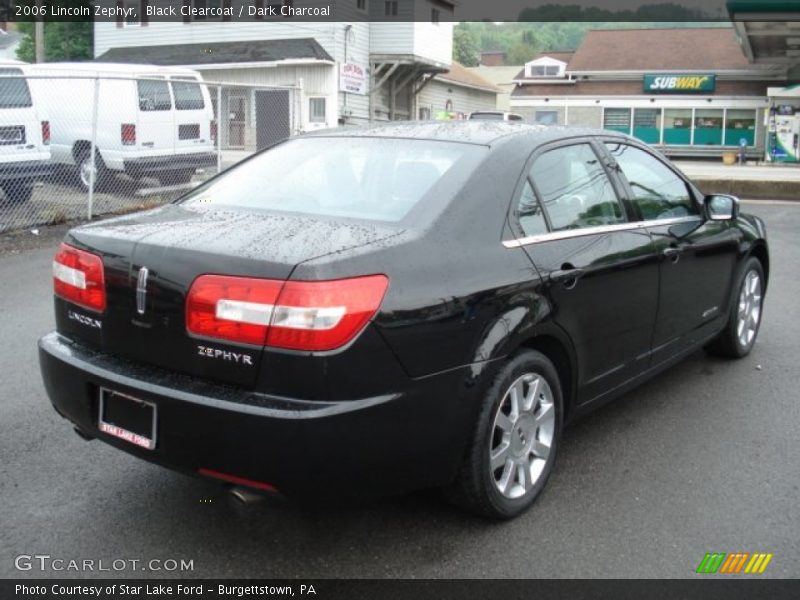 Black Clearcoat / Dark Charcoal 2006 Lincoln Zephyr