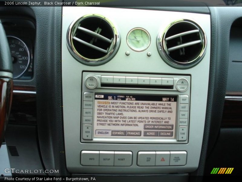 Black Clearcoat / Dark Charcoal 2006 Lincoln Zephyr