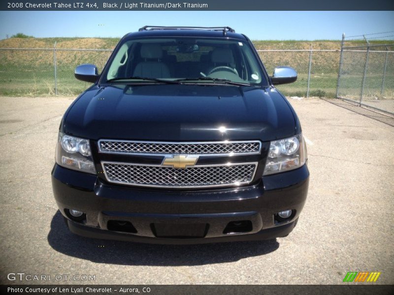 Black / Light Titanium/Dark Titanium 2008 Chevrolet Tahoe LTZ 4x4