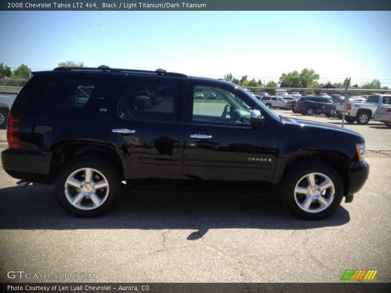 Black / Light Titanium/Dark Titanium 2008 Chevrolet Tahoe LTZ 4x4