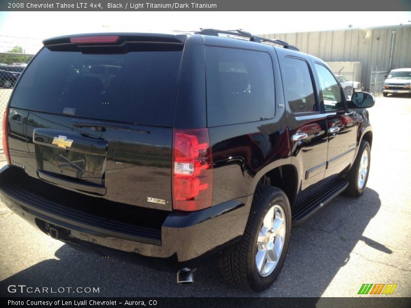 Black / Light Titanium/Dark Titanium 2008 Chevrolet Tahoe LTZ 4x4
