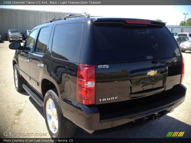 Black / Light Titanium/Dark Titanium 2008 Chevrolet Tahoe LTZ 4x4