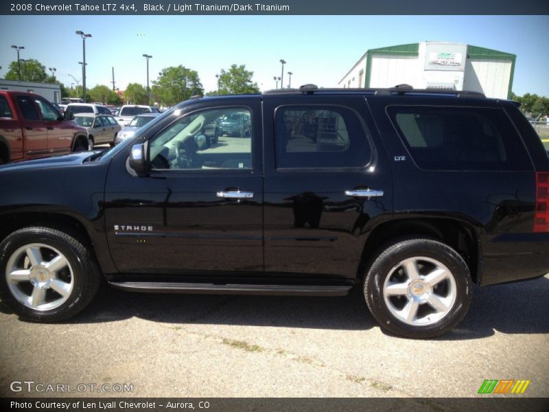 Black / Light Titanium/Dark Titanium 2008 Chevrolet Tahoe LTZ 4x4