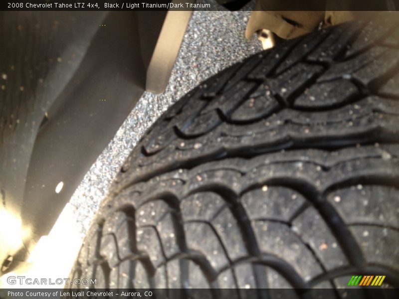 Black / Light Titanium/Dark Titanium 2008 Chevrolet Tahoe LTZ 4x4
