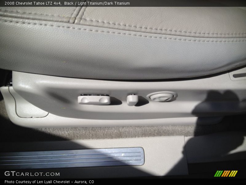 Black / Light Titanium/Dark Titanium 2008 Chevrolet Tahoe LTZ 4x4