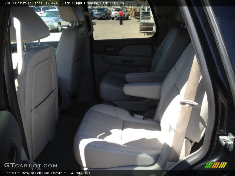 Black / Light Titanium/Dark Titanium 2008 Chevrolet Tahoe LTZ 4x4