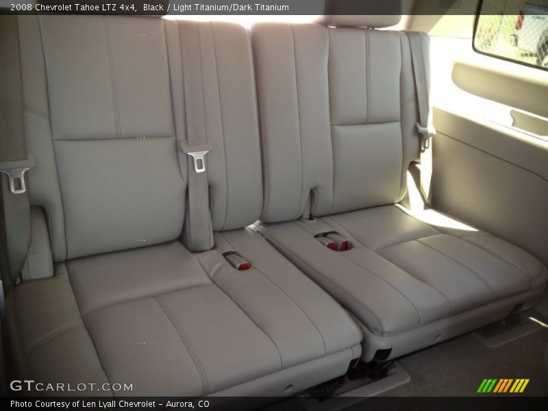 Black / Light Titanium/Dark Titanium 2008 Chevrolet Tahoe LTZ 4x4