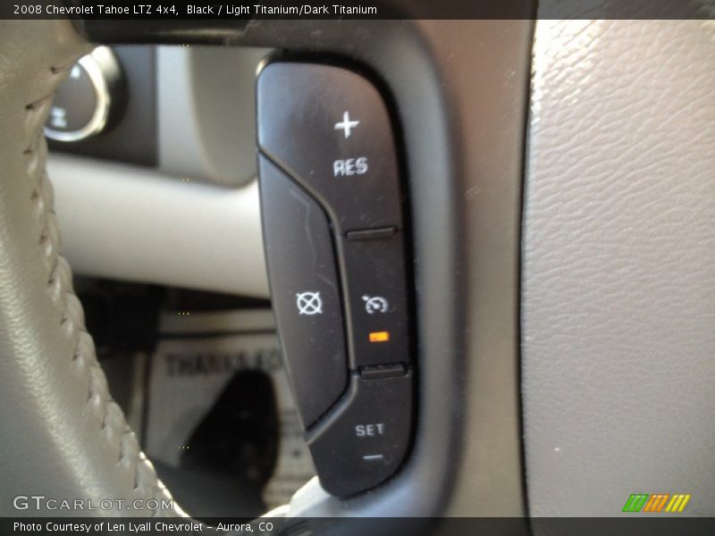 Black / Light Titanium/Dark Titanium 2008 Chevrolet Tahoe LTZ 4x4