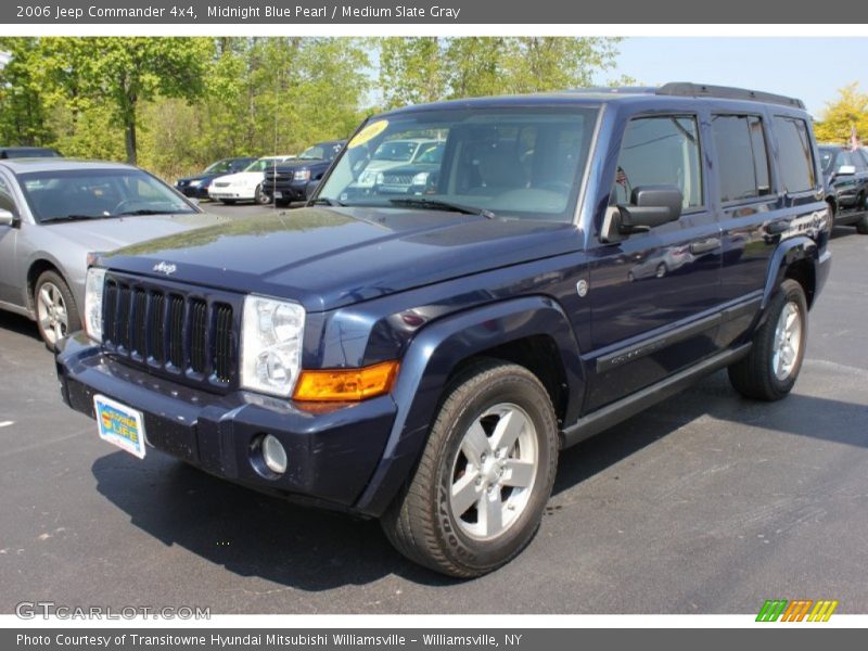 Midnight Blue Pearl / Medium Slate Gray 2006 Jeep Commander 4x4