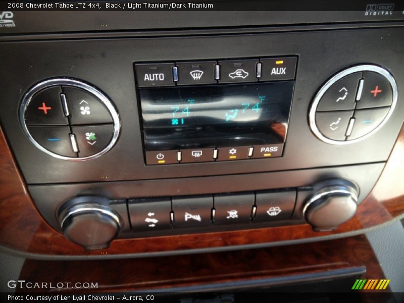 Black / Light Titanium/Dark Titanium 2008 Chevrolet Tahoe LTZ 4x4