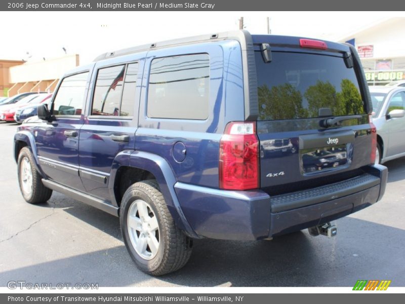 Midnight Blue Pearl / Medium Slate Gray 2006 Jeep Commander 4x4