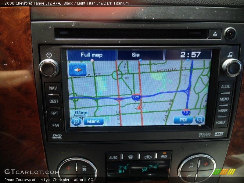 Black / Light Titanium/Dark Titanium 2008 Chevrolet Tahoe LTZ 4x4