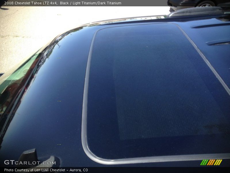 Black / Light Titanium/Dark Titanium 2008 Chevrolet Tahoe LTZ 4x4