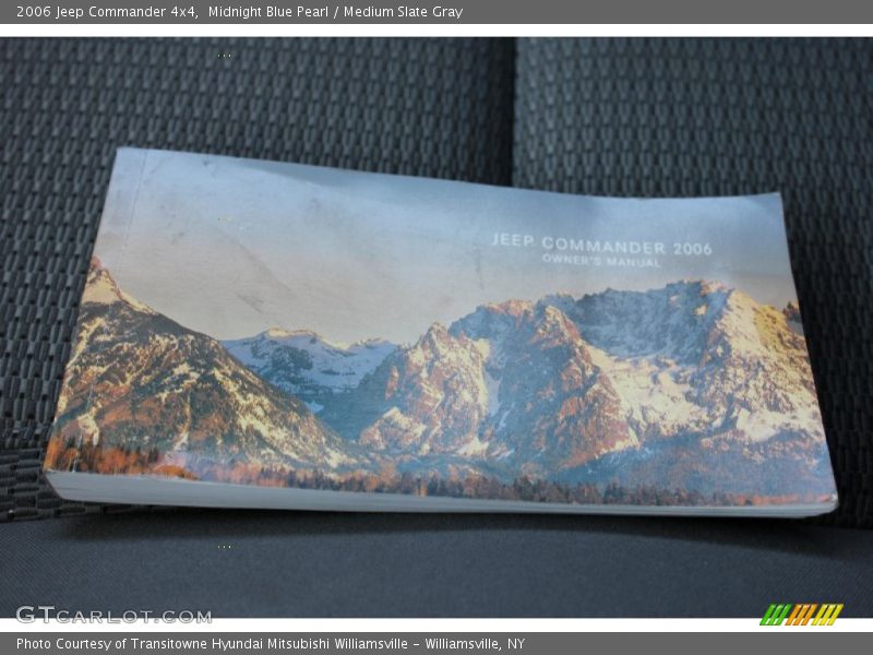 Midnight Blue Pearl / Medium Slate Gray 2006 Jeep Commander 4x4