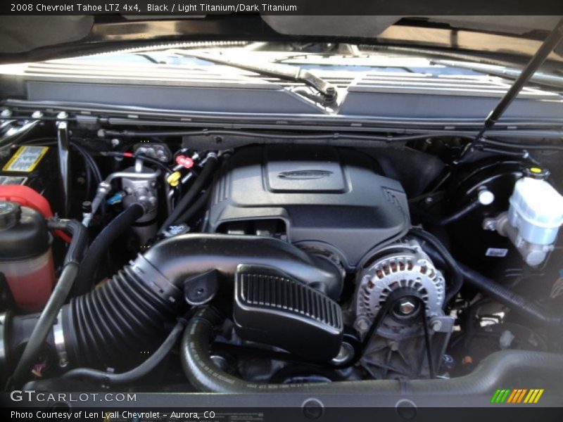 Black / Light Titanium/Dark Titanium 2008 Chevrolet Tahoe LTZ 4x4