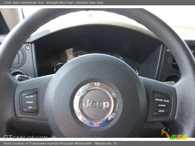 Midnight Blue Pearl / Medium Slate Gray 2006 Jeep Commander 4x4