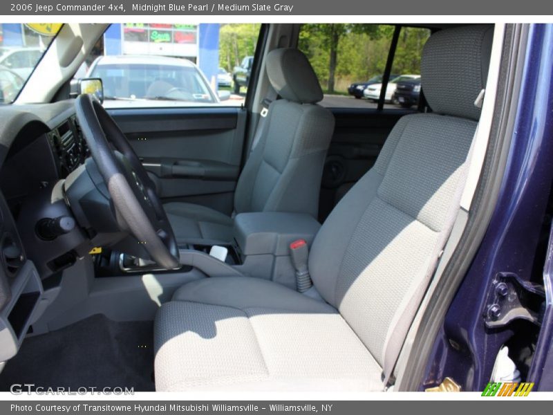 Midnight Blue Pearl / Medium Slate Gray 2006 Jeep Commander 4x4