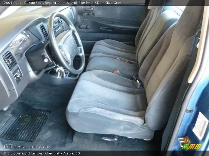  2004 Dakota Sport Regular Cab Dark Slate Gray Interior