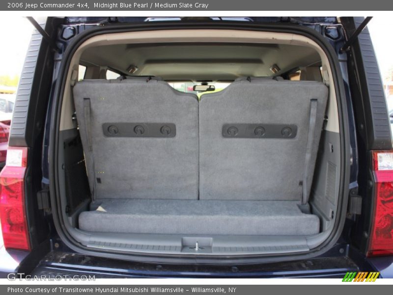 Midnight Blue Pearl / Medium Slate Gray 2006 Jeep Commander 4x4