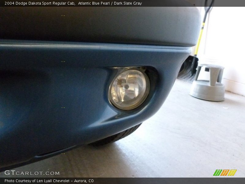 Atlantic Blue Pearl / Dark Slate Gray 2004 Dodge Dakota Sport Regular Cab