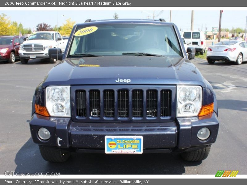 Midnight Blue Pearl / Medium Slate Gray 2006 Jeep Commander 4x4