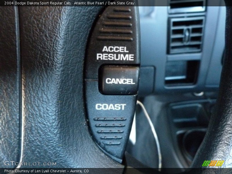 Controls of 2004 Dakota Sport Regular Cab