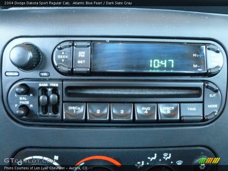 Audio System of 2004 Dakota Sport Regular Cab